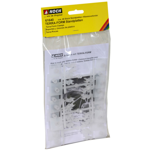 Noch 61640 Terra-Form Standplatten und Klemmverbinder