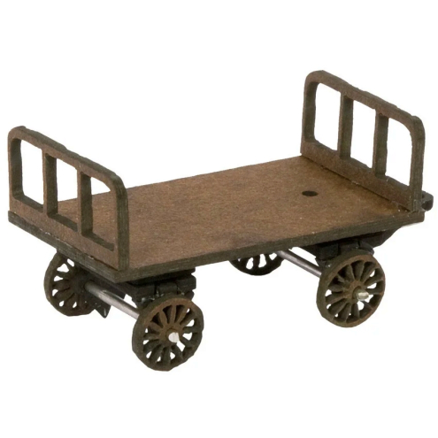 NOCH H0 14311 Laser-Cut Gepäckwagen, 2 St.