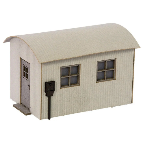 NOCH H0 14354 Laser-Cut Blechhütte, 5,3 x 3,8 cm, 3,5 cm hoch