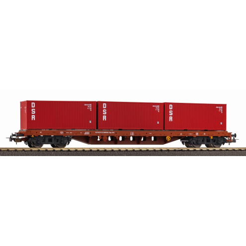 Piko Expert Plus H0 24500 Containertragwagen DSR Container DR IV