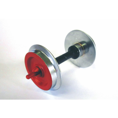 Piko G 36166 Metallradsatz für Wagen, 30 mm (2 Stck., verchromt,