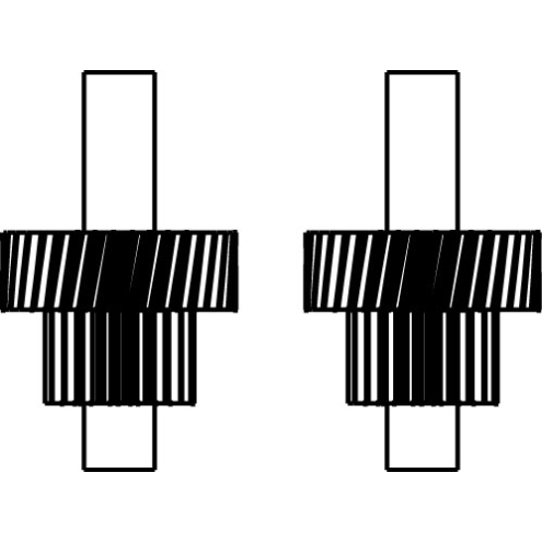 Piko G 36184 Zahnradset (2-tlg.) BR 64