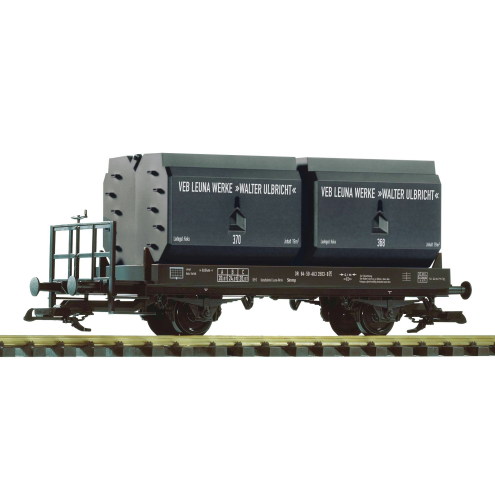 Piko G 37773 Kübelwagen mit Bremserbühne, Kokskübel DB IV