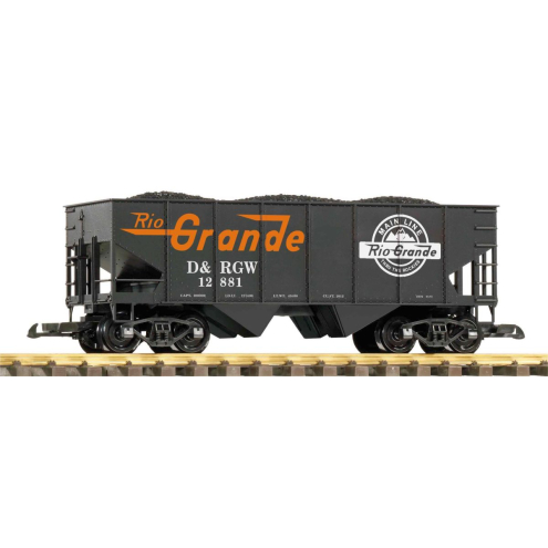 Piko 38959 G Schüttgutwagen D&RGW mit Kohleladung