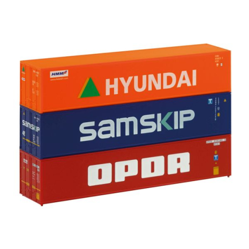 Piko TT 46101 3er Set 40' Container