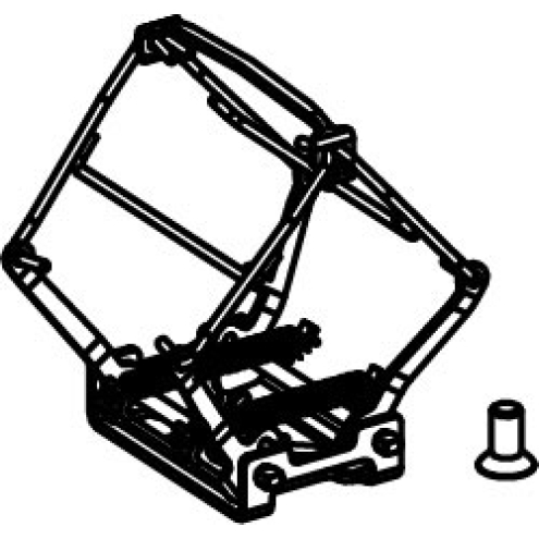 Piko N 46257 Pantograph Hise für BR E18 silber