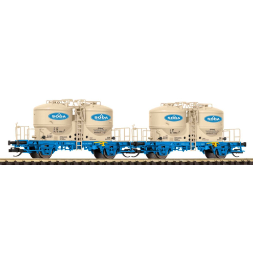 Piko 47682 TT 2er Set Zementsilowagen DB AG V