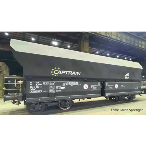 Piko 47749 TT Schüttgutwagen Captrain VI