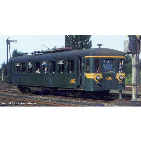 Piko H0 52794 Expert Sound-Diesel-Schienenbus Rh 49 SNCB IV, inkl. Sound-Decoder