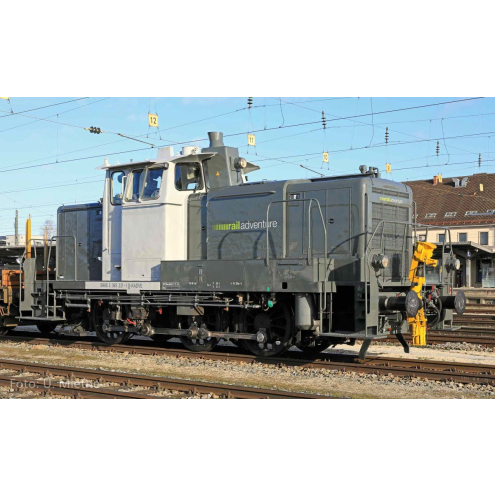 Piko H0 52972 Sound-Diesellok BR 365 RailAdventure VI Wechselstromversion, inkl. PIKO Sound-Decoder