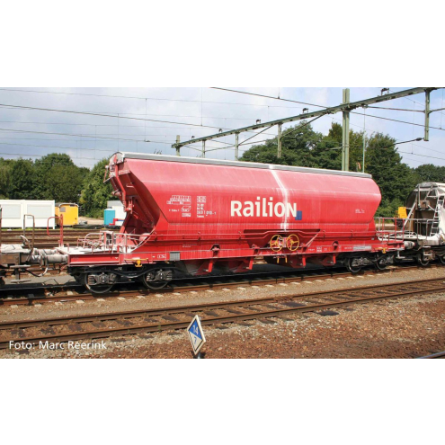 Piko H0 54639 Mittelselbstentladewagen Tanoos Railion-NS VI