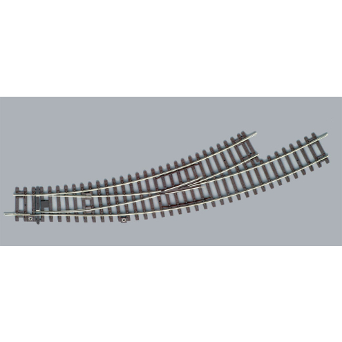 Piko A-Gleis H0 55227 BWL-R3 Bogenweiche, links