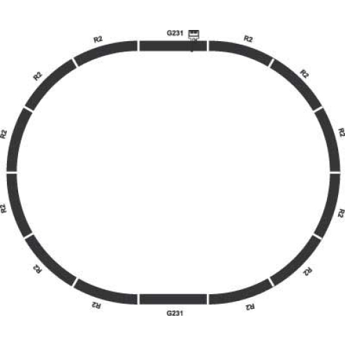 Piko A-Gleis H0 55300 Gleis Set: A