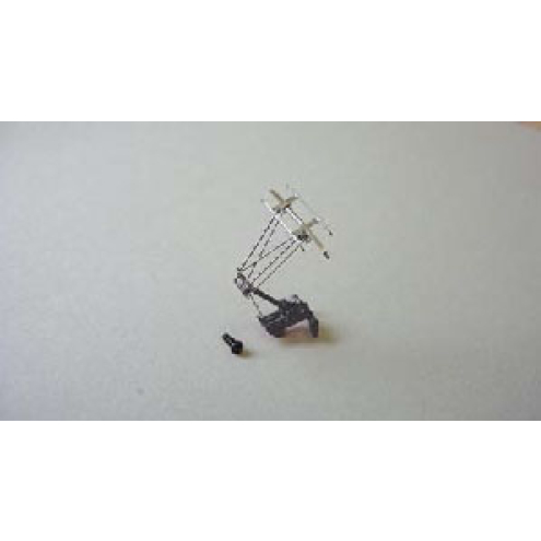 Piko H0 56157 Stromabnehmer für Hobby-Loks grau