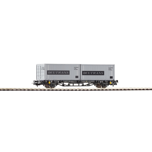 Piko HOBBY H0 57747 Containertragwagen Lgs579 "Deutrans"