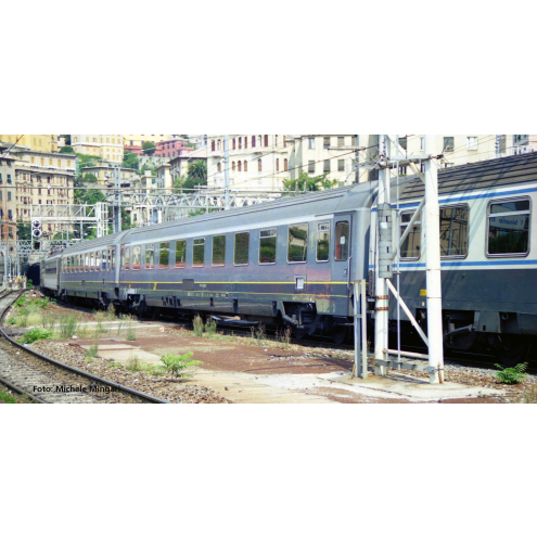 Piko H0 58251 Expert 3er Set Schnellzugwagen Eurofima Bigrigio FS V