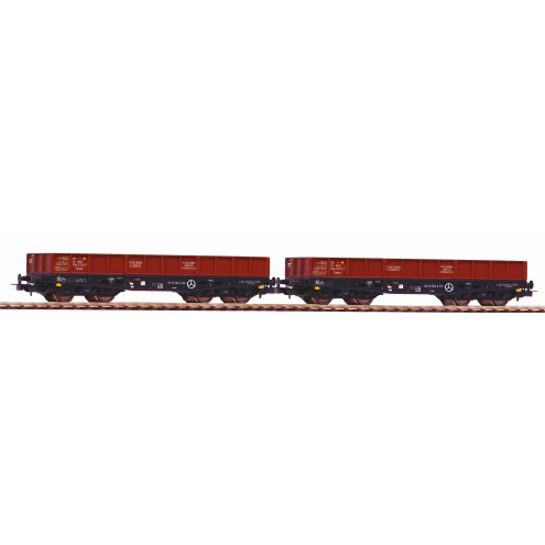 Piko H0 58261 Expert 2er Set Flachwagen 401Zb PKP IV