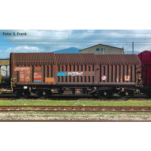 Piko H0 58293 2er Set Teleskopwagen DB Cargo VI