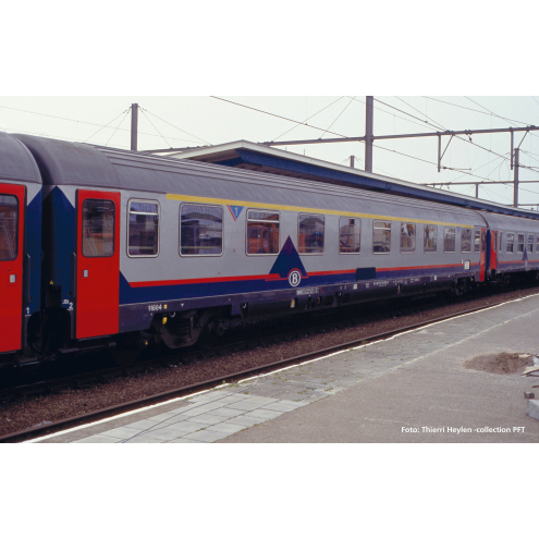 Piko H0 58541 Expert Schnellzugwagen Eurofima 1. Kl. SNCB V