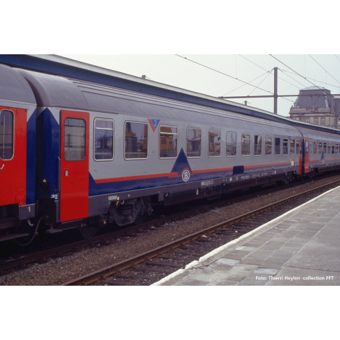 Piko H0 58542 Expert Schnellzugwagen Eurofima 2. Kl. SNCB V