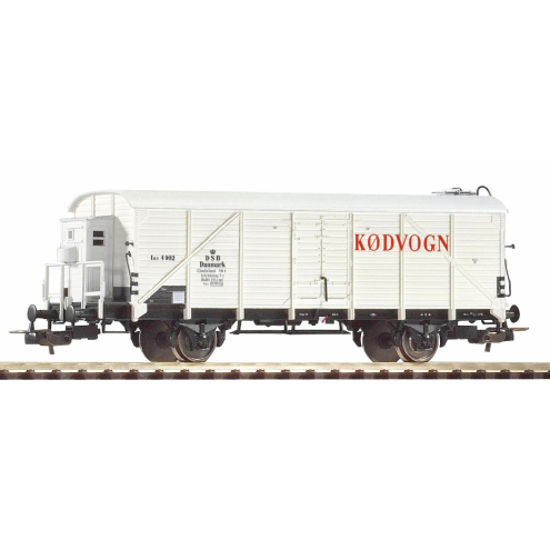 Piko H0 95355 Classic Kühlwagen KODVOGN mit Bremserhaus DSB III