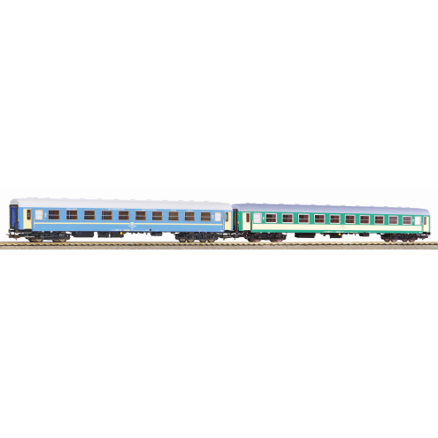 Piko H0 97302 Expert 2er Set Personenwagen PKP VI Intercity