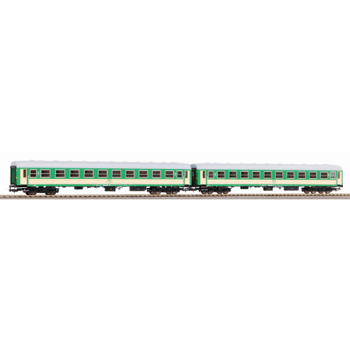 Piko H0 97303 Expert 2er Set Personenwagen PKP VI Intercity