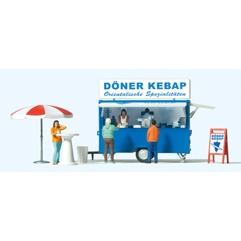 Preiser H0 10747 Verkaufswagen Döner Kebap