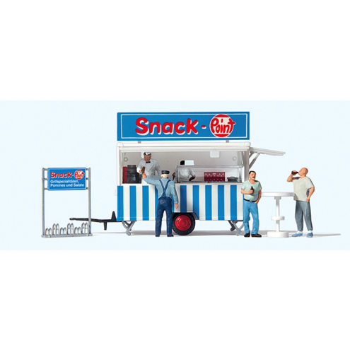 Preiser H0 10749 Verkaufswagen Snack Point