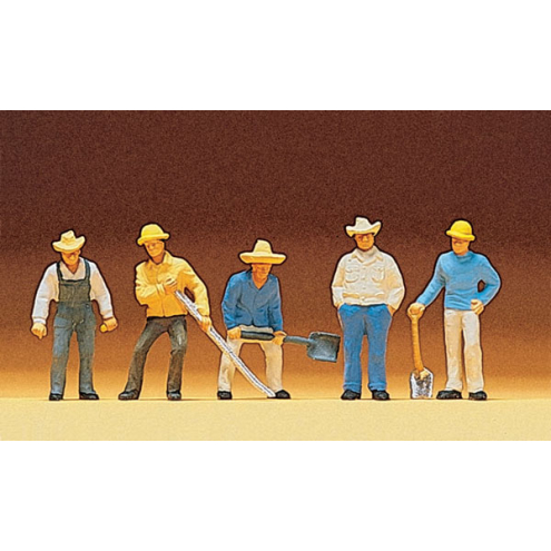 Preiser H0 10031 Gleisbauarbeiter