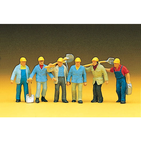 Preiser H0 10033 Gleisbauarbeiter