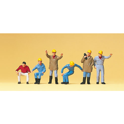 Preiser H0 10037 Autokran-Personal