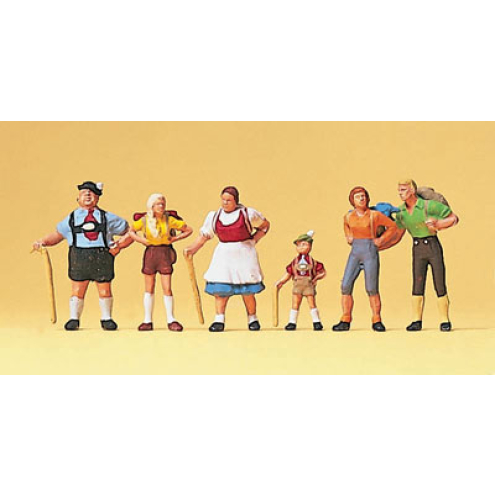 Preiser H0 10280 Familie Krause im Allgäu