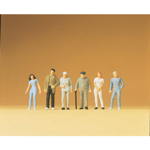 Preiser H0 14002 Stehende Passanten