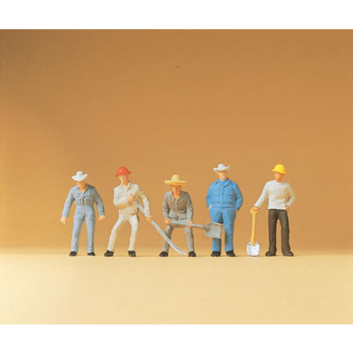 Preiser H0 14017 Gleisbauarbeiter