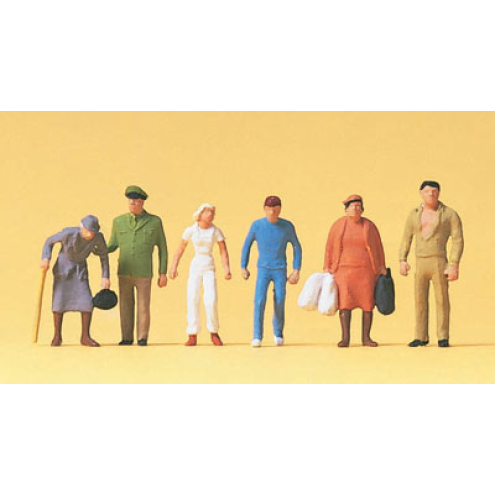 Preiser H0 14023 Passanten, Polizist