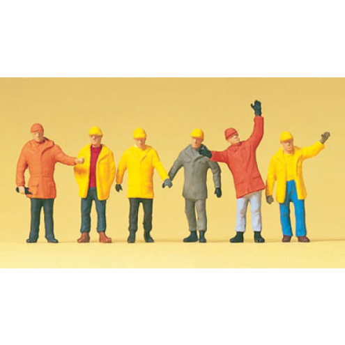 Preiser H0 14034 Arbeiter in Schutzkleidung