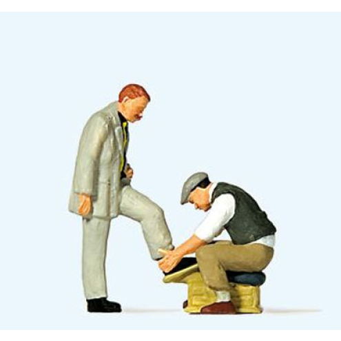 Preiser H0 28184 Schuhputzer