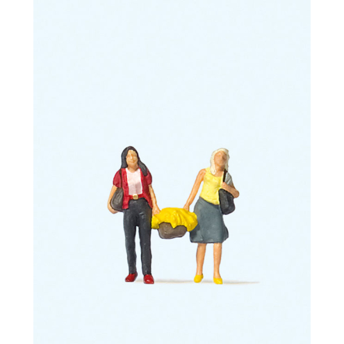 Preiser H0 28200 Shopping Team