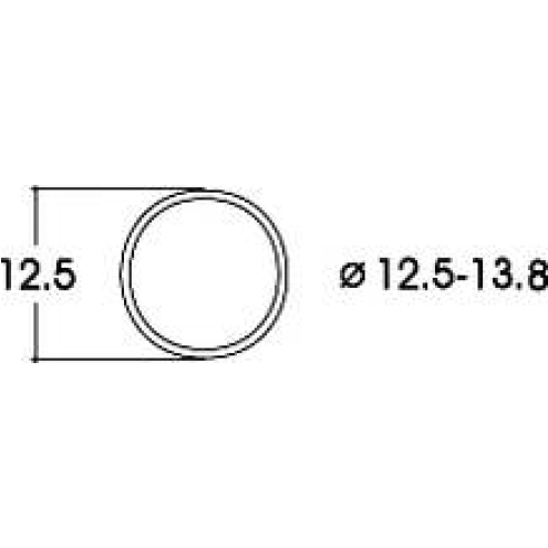 Roco H0 40066 Haftringsatz für Durchmesser von 12,5-13,8 mm