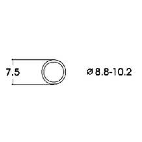 Roco H0 40073 Haftringsatz AC für Durchmesser von 8,8-10,2 mm