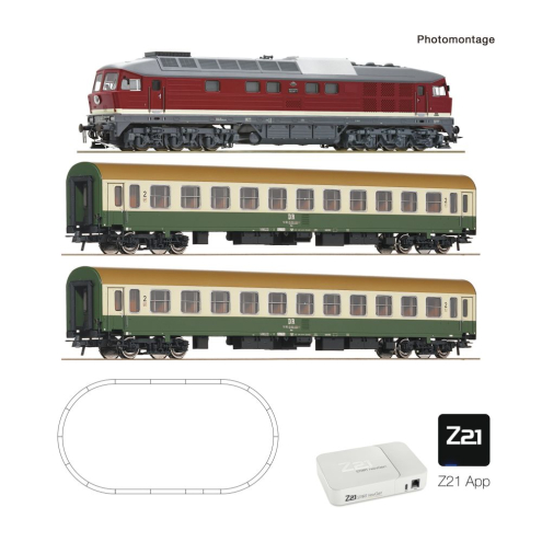 Roco H0 5110014 Z21 START newGen Digitalset: Diesellokomotive BR 132 (ROCO LINE) Z21 APP DR Ep. V