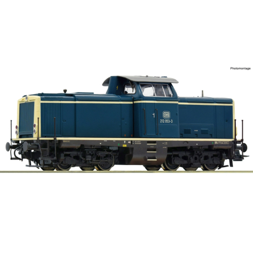 Roco H0 58539 Dieselloco class 212 oz / b DB AC - SnSn Ep.IV