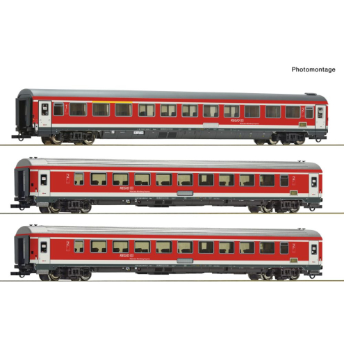 Roco H0 6200096 3-tlg. Set 1: München-Nürnberg-Express, DB AG Ep.VI