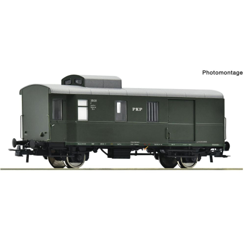 Roco H0 6200101 Güterzuggepäck Wagen, PKP Ep.IV