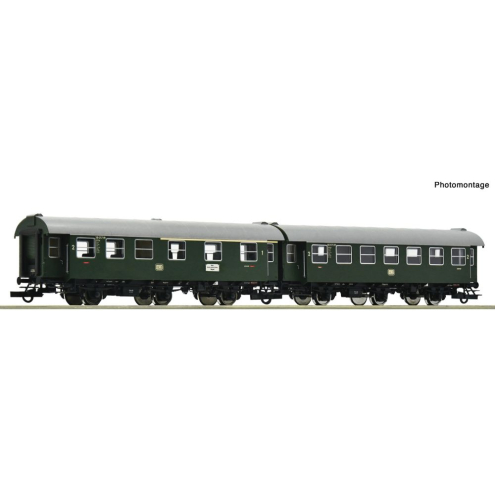 Roco H0 6200123 2-tlg. Set 1: Umbau Wagen, DB Ep.III