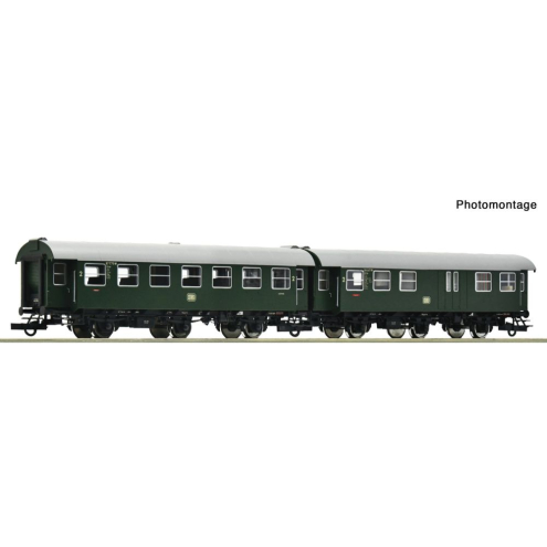 Roco H0 6200124 2-tlg. Set 2: Umbau Wagen, DB Ep.III