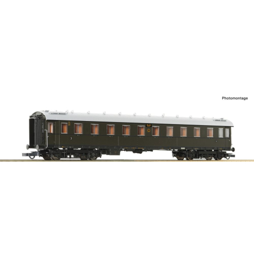Roco H0 6200138 Einheits-Schnellzug Wagen 3. Klasse, DRG Ep.II