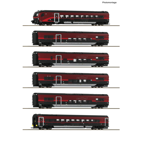 Roco H0 6200178 6-tlg. Set 1: Railjet der neuen Generation ÖBB Ep. VI