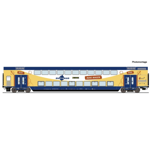 Roco H0 6220107 Doppelstockwagen, metronom